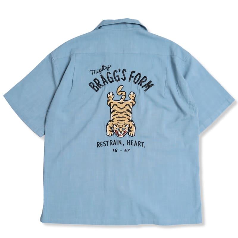 Kenny Lovie 半袖シャツ Abrick刺繍　60s Kenny Lovie 半袖シャツ Abrick刺繍 60s Kenny Lovie 半袖シャツ