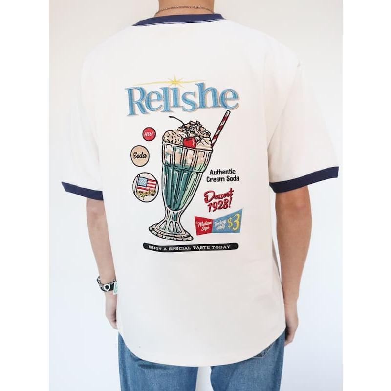 送料無料 メンズ 半袖 Tシャツ 半袖Tシャツ ティーシャツ クリーム