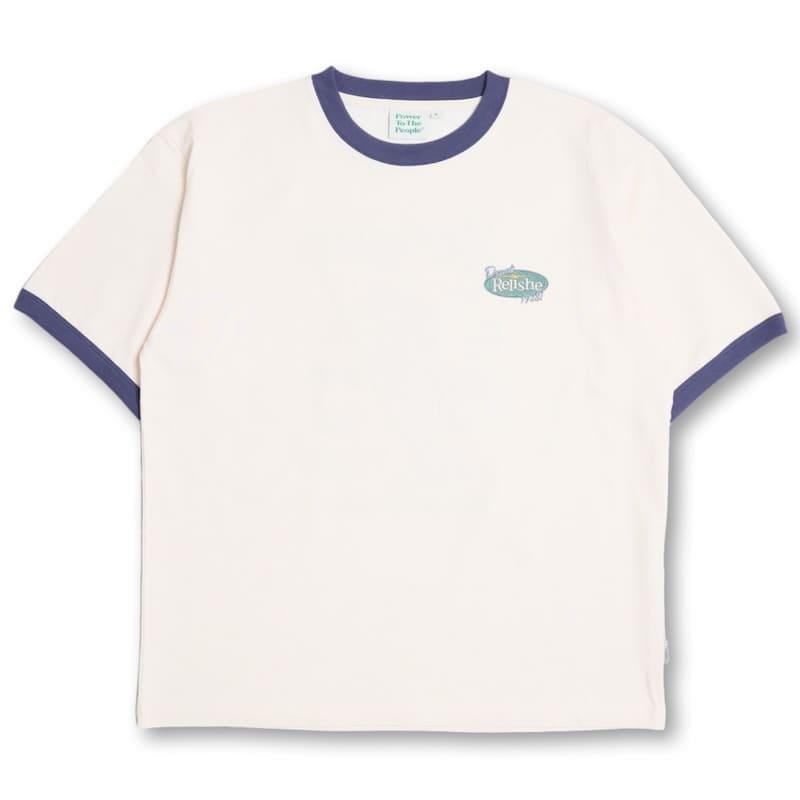 送料無料 メンズ 半袖 Tシャツ 半袖Tシャツ ティーシャツ クリーム