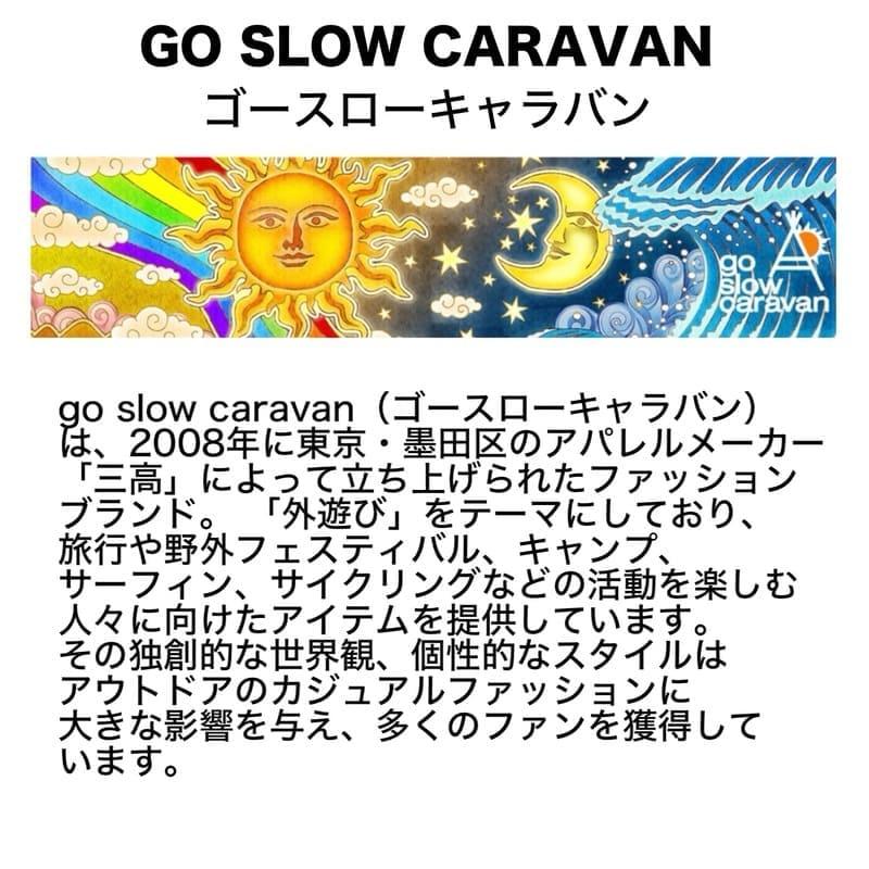 go slow caravan（ゴースローキャラバン） 送料込 ソックス 靴下 刺繍