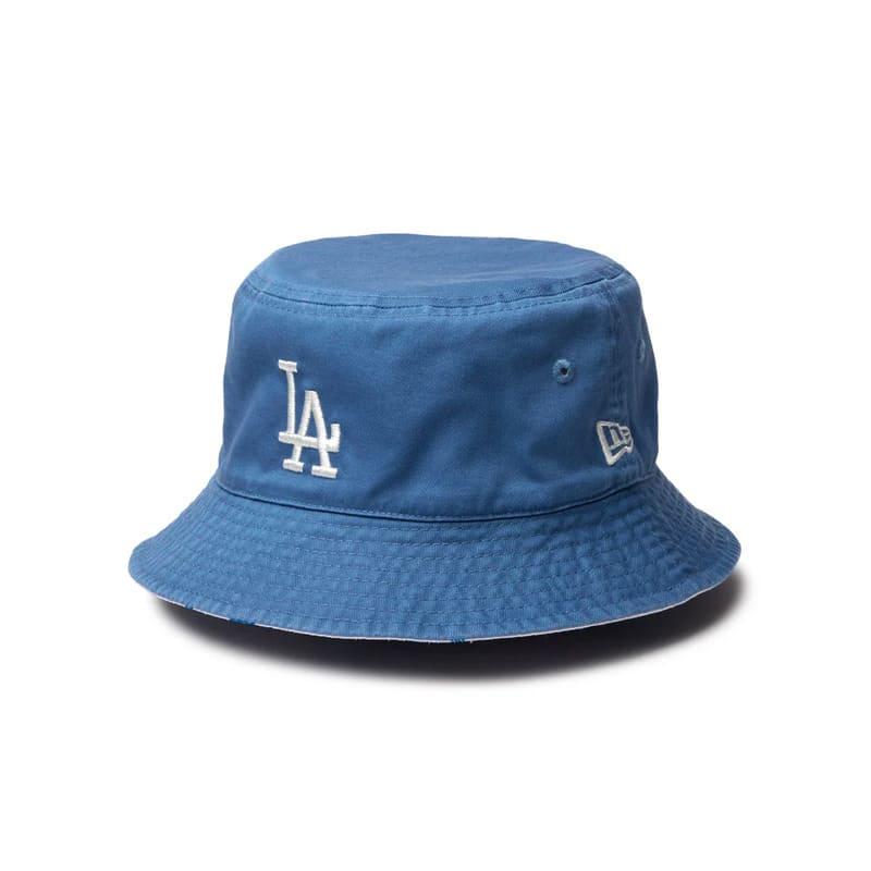 NEW ERA ロサンゼルス・ドジャース バケットハット L/XL 新品 バケット01 MLB Many Patch ロサンゼルス・ドジャース(L/XL