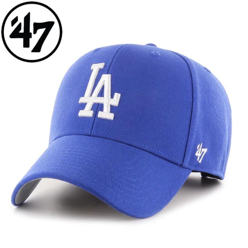 ロサンゼルス・ドジャースキャップ 47 青 楽天市場】ドジャース 公式 LA キャップ 青 コーデ 47 ロー