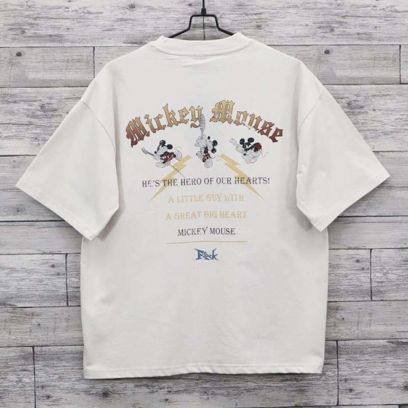 【新品未使用:US限定】ディズニーランド 半袖Tシャツ ホワイト Amazon | [東京ディズニーリゾート] ミッキー＆フレンズ Dreaming in
