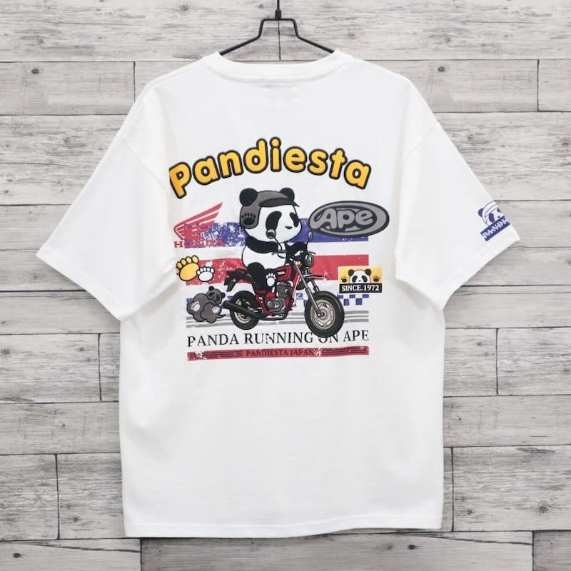 T*様 ヒスミニ パンダティシャツ 新品 PANDIESTA（パンディエスタ） 送料無料 メンズ Honda ホンダ コラボ