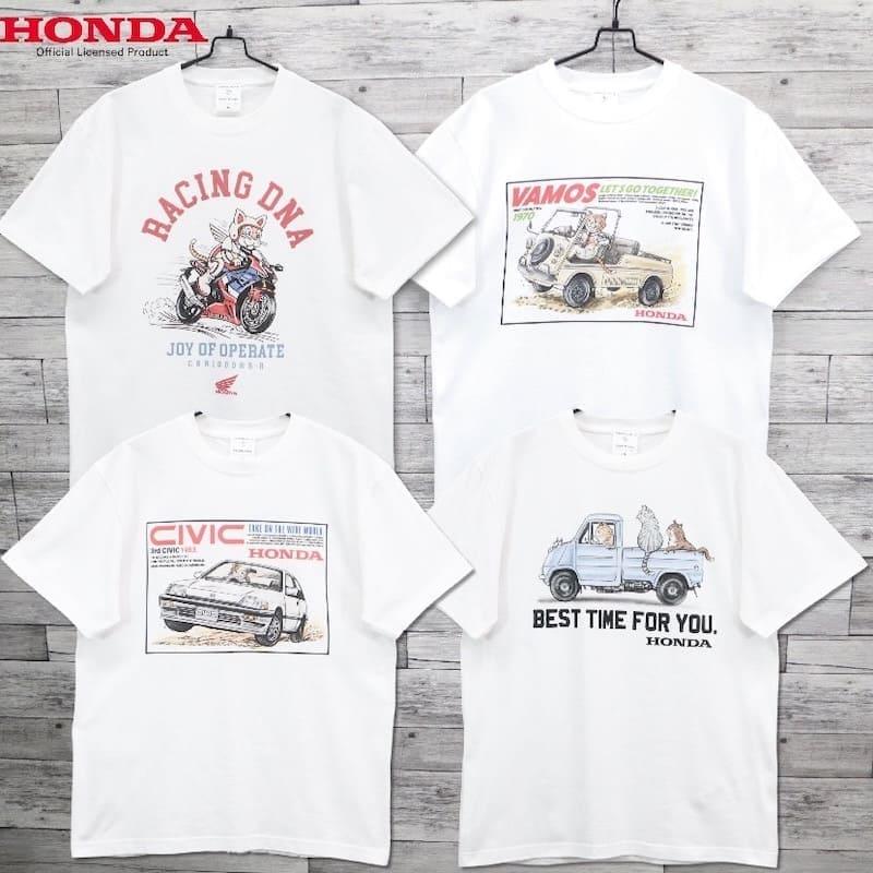 ホンダ（HONDA） 送料無料 メンズ コラボ 半袖 Tシャツ ティーシャツ
