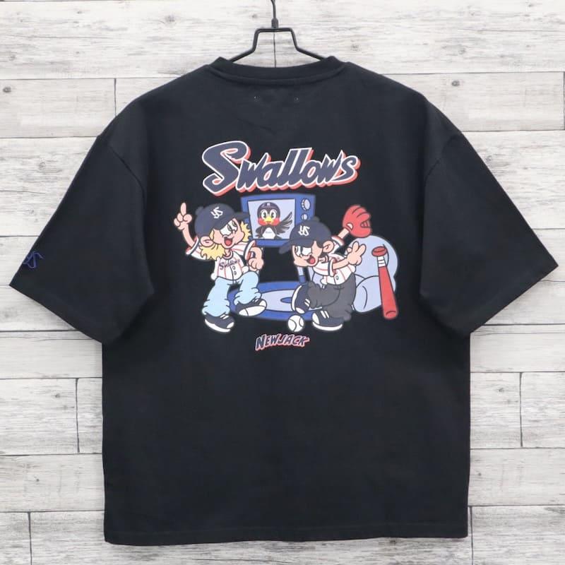 新品未開封　ヤクルトスワローズ　チャムス　コラボTシャツ　L 東京ヤクルトスワローズ - 東京ヤクルトスワローズ Tシャツ L