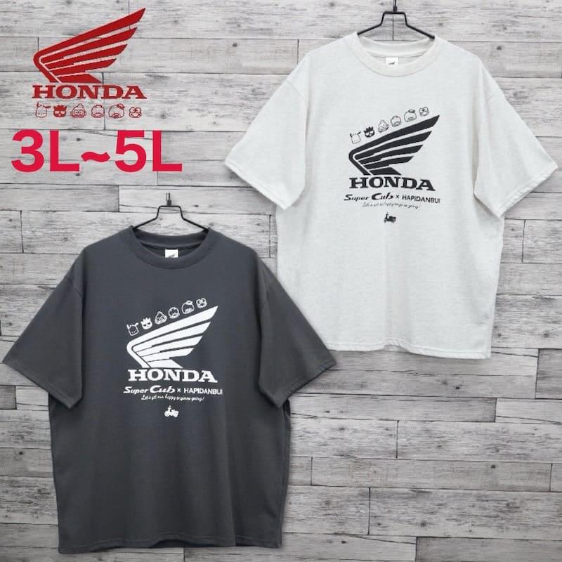 sanrio（サンリオ） 大きいサイズ メンズ ホンダ コラボ 半袖 Tシャツ