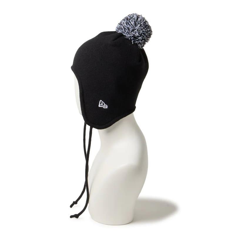 NEW ERA（ニューエラ） 正規品 ニット帽 ポンポン イヤーフラップ