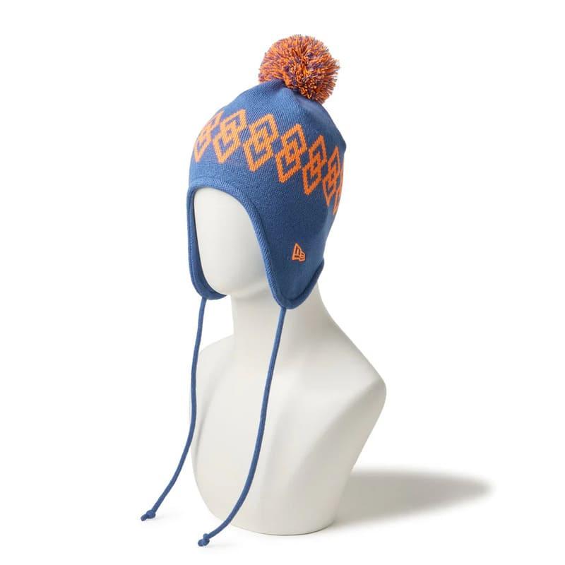 NEW ERA（ニューエラ） 正規品 ニット帽 ポンポン イヤーフラップ