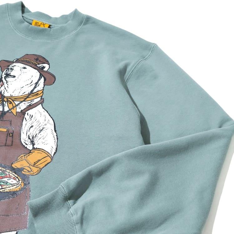 go slow caravan（ゴースローキャラバン） 送料無料 長袖 裏毛