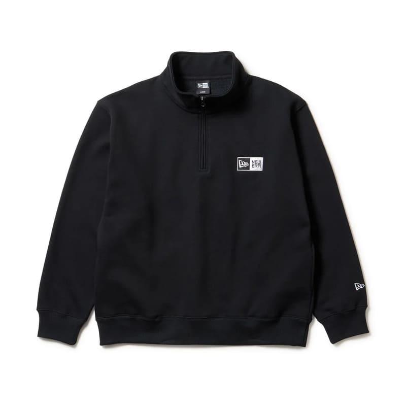 NEW ERA（ニューエラ） 正規品 長袖 スウェット ハーフジップ 裏起毛