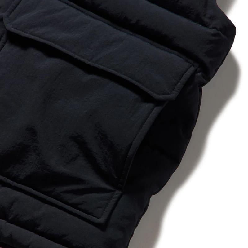 【送料無料】NEWERA ニューエラ 正規品 ダウンベスト アウター フェザー 防寒 軽量 軽い 暖かい ナイロン コーデュロイ オーバーサイズ ワイド メンズ レディース ユニセックス 黒 ブラック 14682725 NEW ERA（ニューエラ） 送料無料 正規品 ダウン ベスト アウター