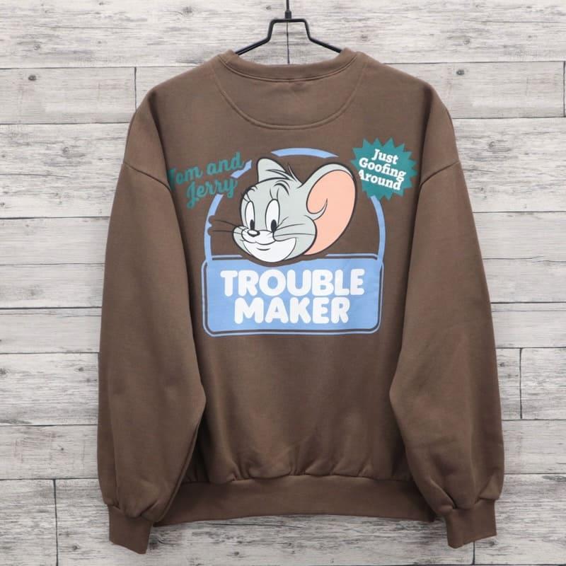 SEQUENZE 送料無料 トムとジェリー TOM&JERRY スウェット トレーナー