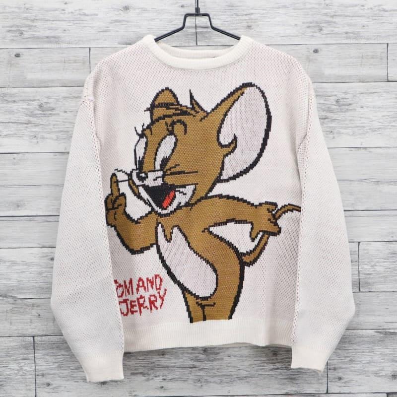 SEQUENZE 送料無料 トムとジェリー TOM&JERRY ニット セーター