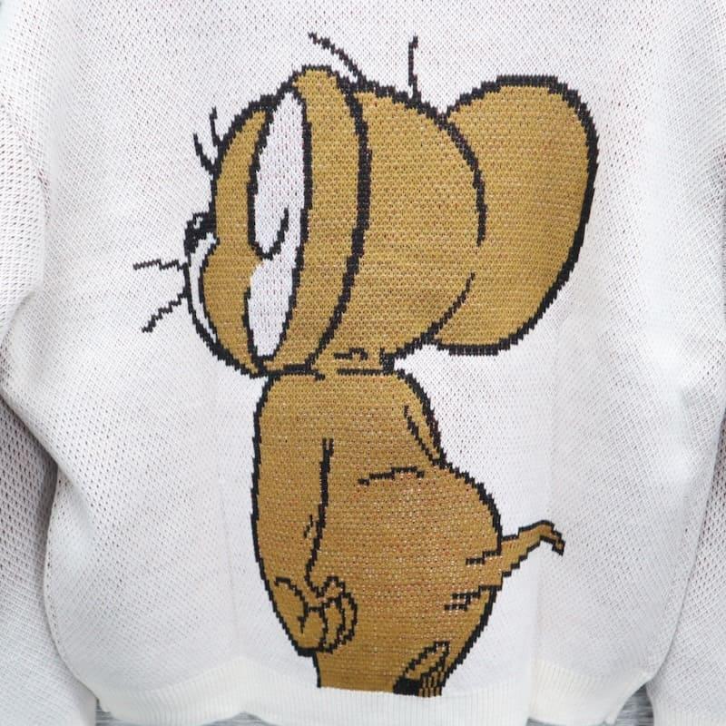 SEQUENZE 送料無料 トムとジェリー TOM&JERRY ニット セーター