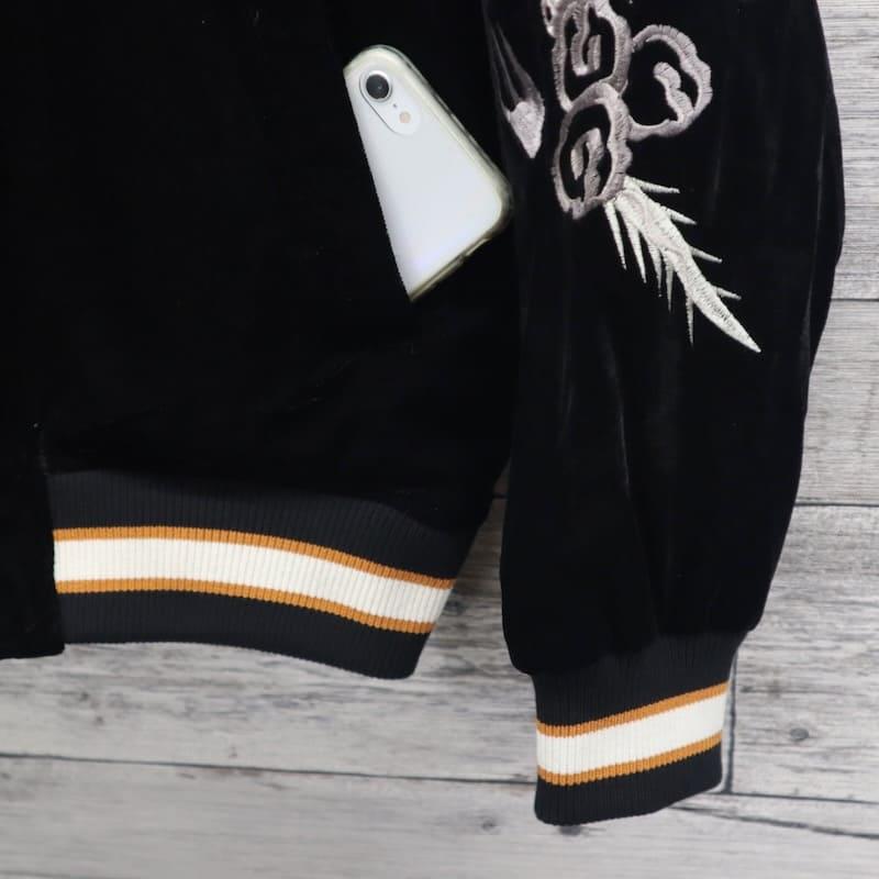 朧 送料無料 メンズ スカジャン ブルゾン アウター ジャケット 別珍