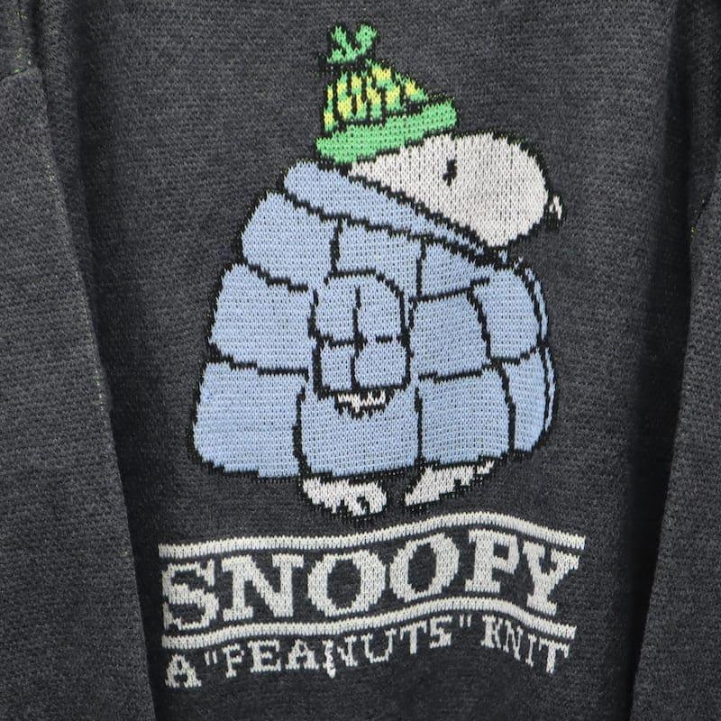 SEQUENZE 送料無料 スヌーピー PEANUTS ニット セーター 長袖