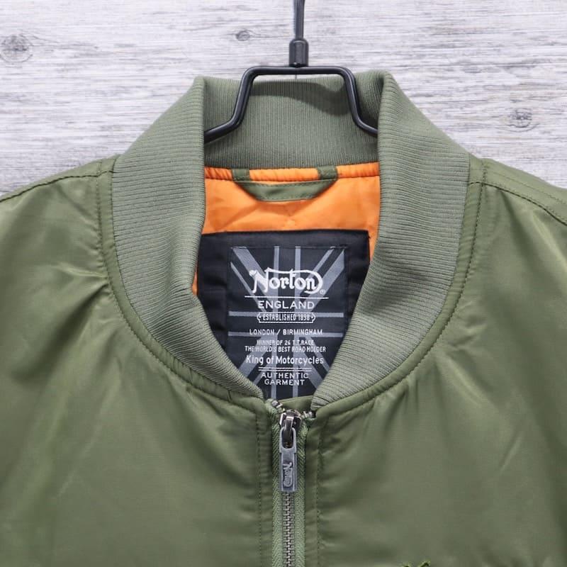 ノートン（NORTON） 送料無料 メンズ 服 MA-1 MA1 アウター ブルゾン