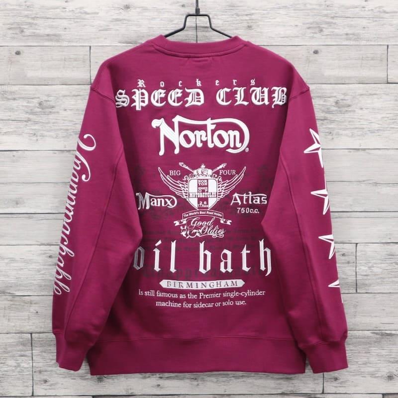 ノートン（NORTON） 送料無料 メンズ 服 スウェット トレーナー 裏毛 