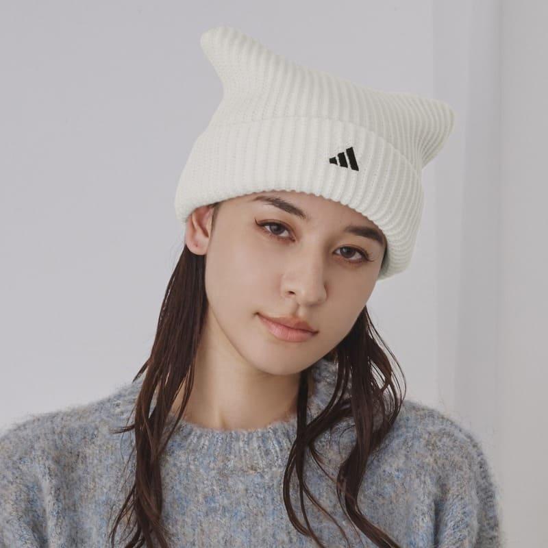 adidas（アディダス） 送料無料 正規品 ニット帽 ニットキャップ ネコ
