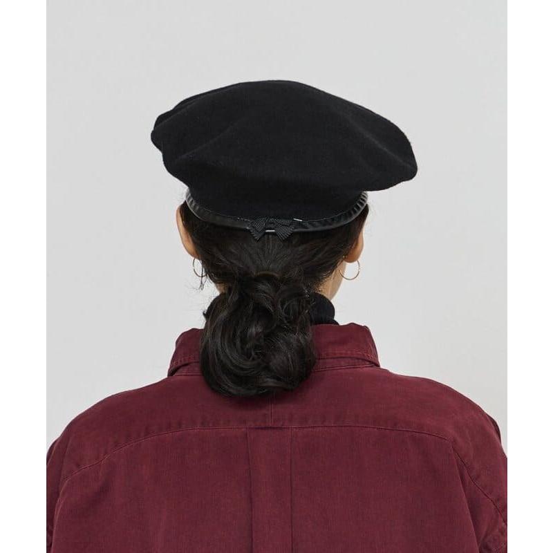 【美品】SUPREME x KANGOL ベレー帽　M 黒 楽天市場】supreme kangolの通販