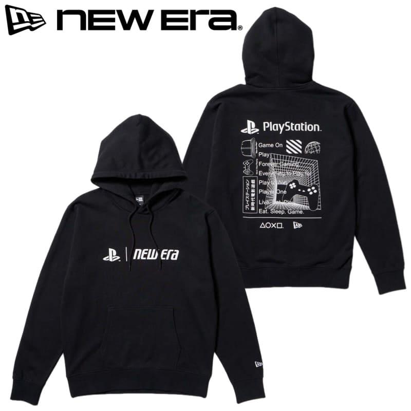D*n様 NEW ERA PlayStation フード付きパーカー NEW ERA（ニューエラ） 正規品 プレイステーション コラボ 長袖