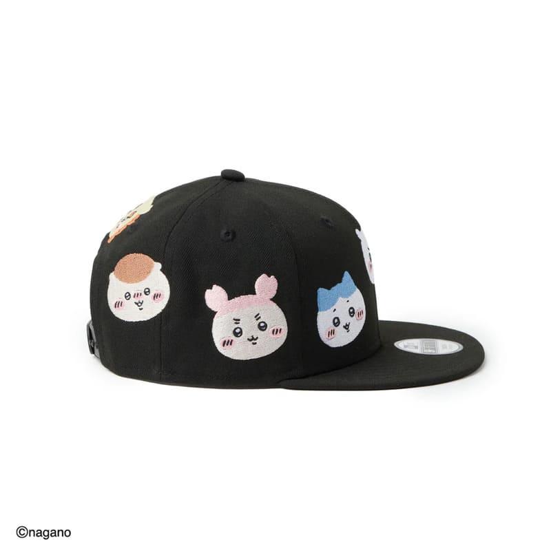 新品未使用タグ付き　ちいかわ NEWERA 9FIFTY ブラック キャップ NEW ERA（ニューエラ） 新品 正規品 ちいかわ コラボ Chiikawa 限定