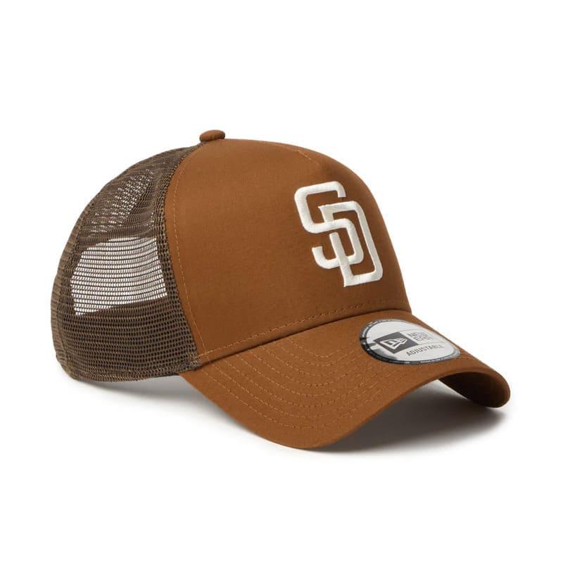 バナナマン バ帽 バイカラーキャップ ブラウン 茶色　NEW ERA NEW ERA（ニューエラ） 新品 正規品 メッシュ キャップ サンディエゴ