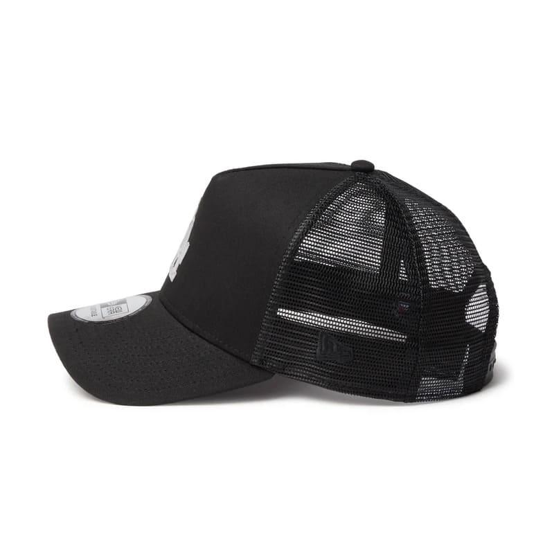 LAロゴ ブラックキャップ メッシュバック NEW ERA（ニューエラ） 新品 正規品 メッシュキャップ ロサンゼルス