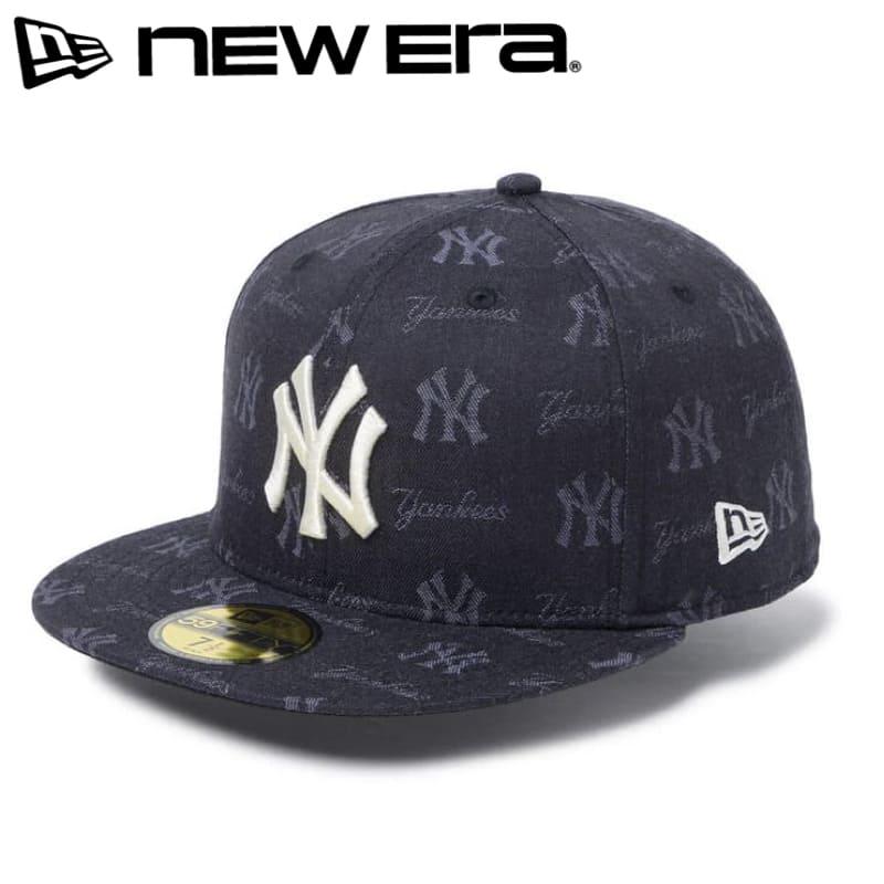 NEWERA GG モノグラム ヤンキース キャップ 59FIFTY 7 1/2 NEW ERA（ニューエラ） 正規品 ニューヨーク ヤンキース NY キャップ