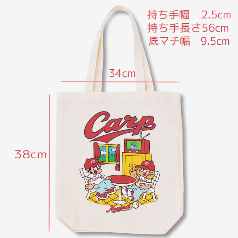 新品 日本プロ野球 トートバッグ 広島 カープ carp プロ野球