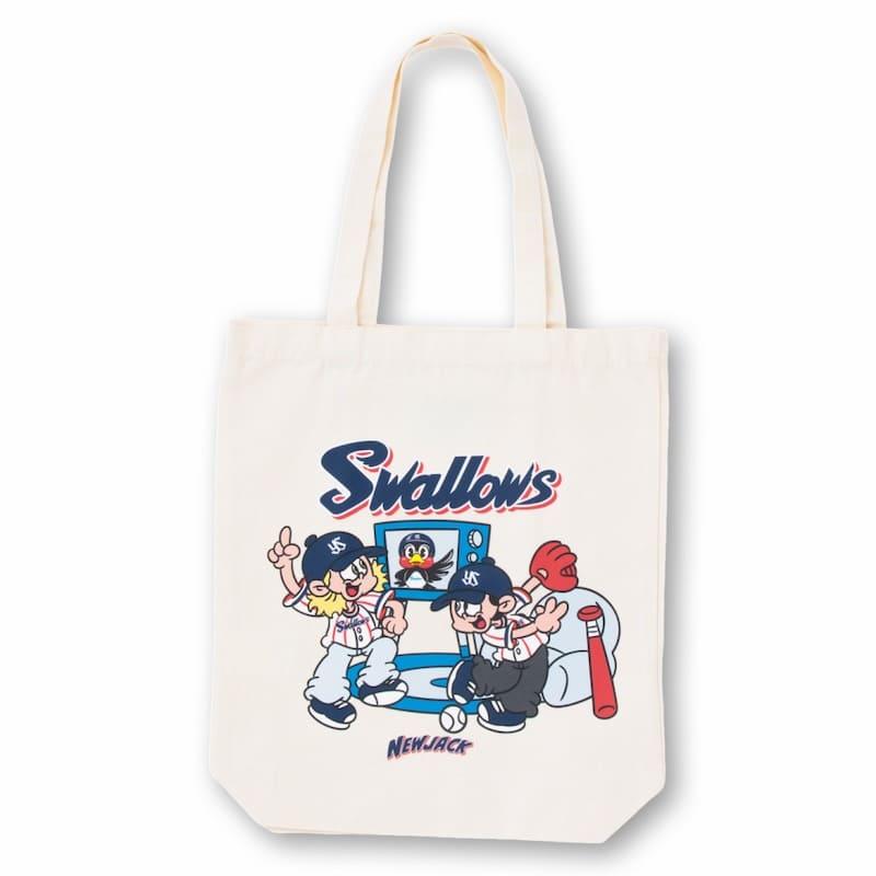 新品 日本プロ野球 トートバッグ 東京 ヤクルト スワローズ プロ野球