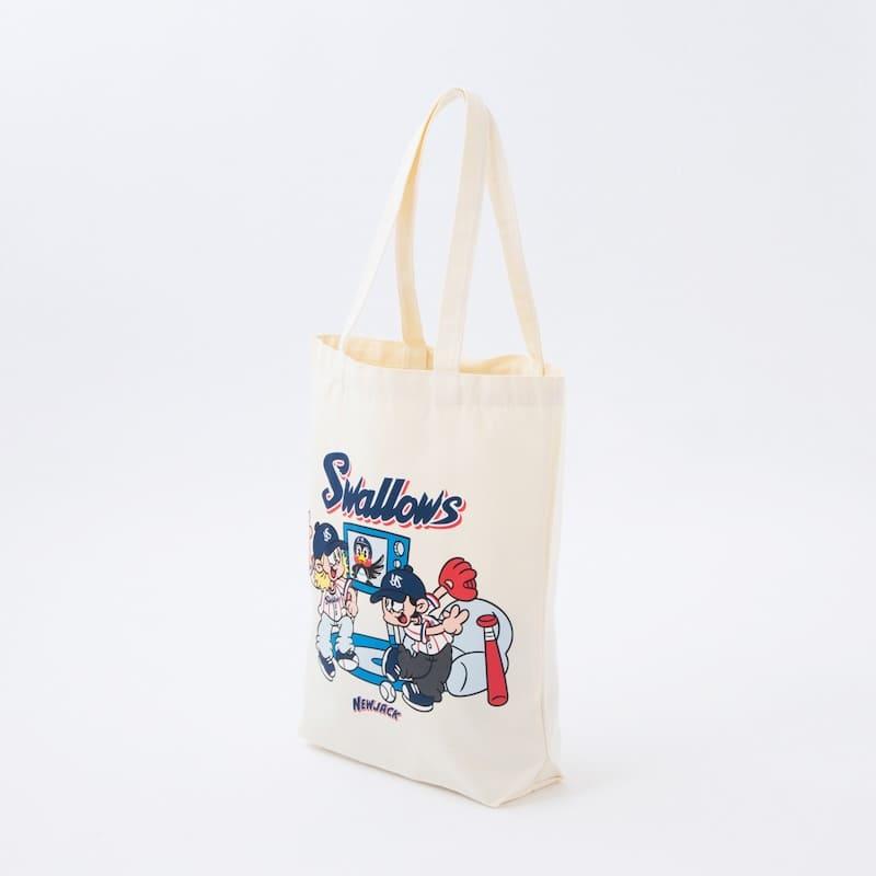新品 日本プロ野球 トートバッグ 東京 ヤクルト スワローズ プロ野球