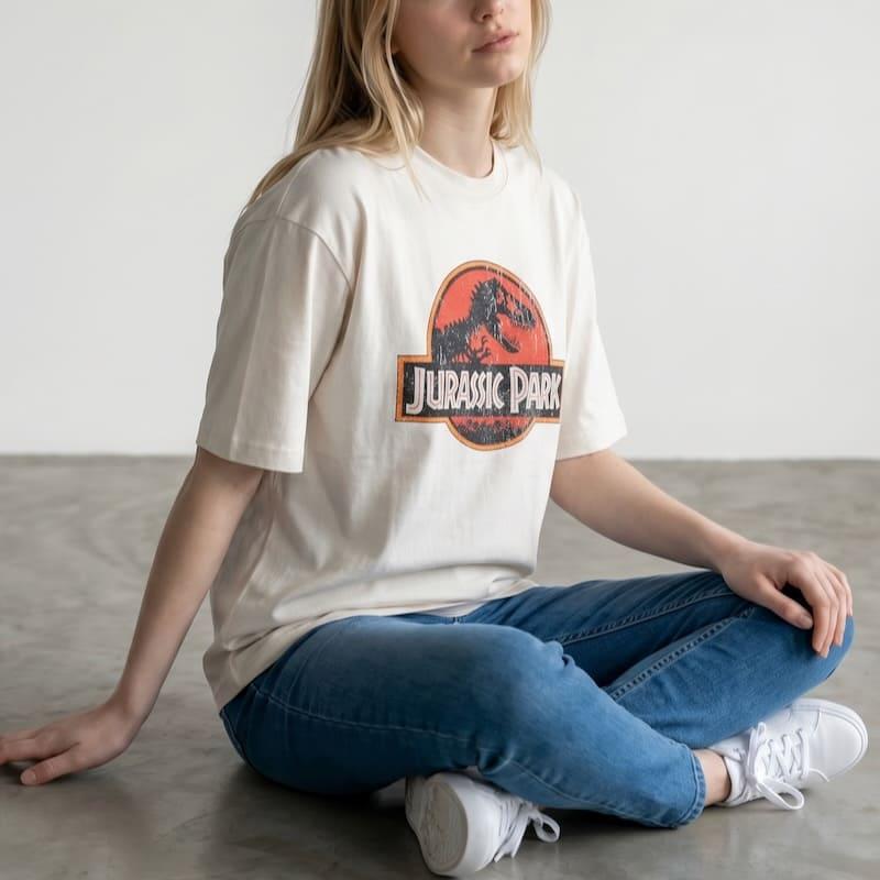 送料無料 メンズ ジュラシックパーク JURASSICPARK 半袖 Tシャツ