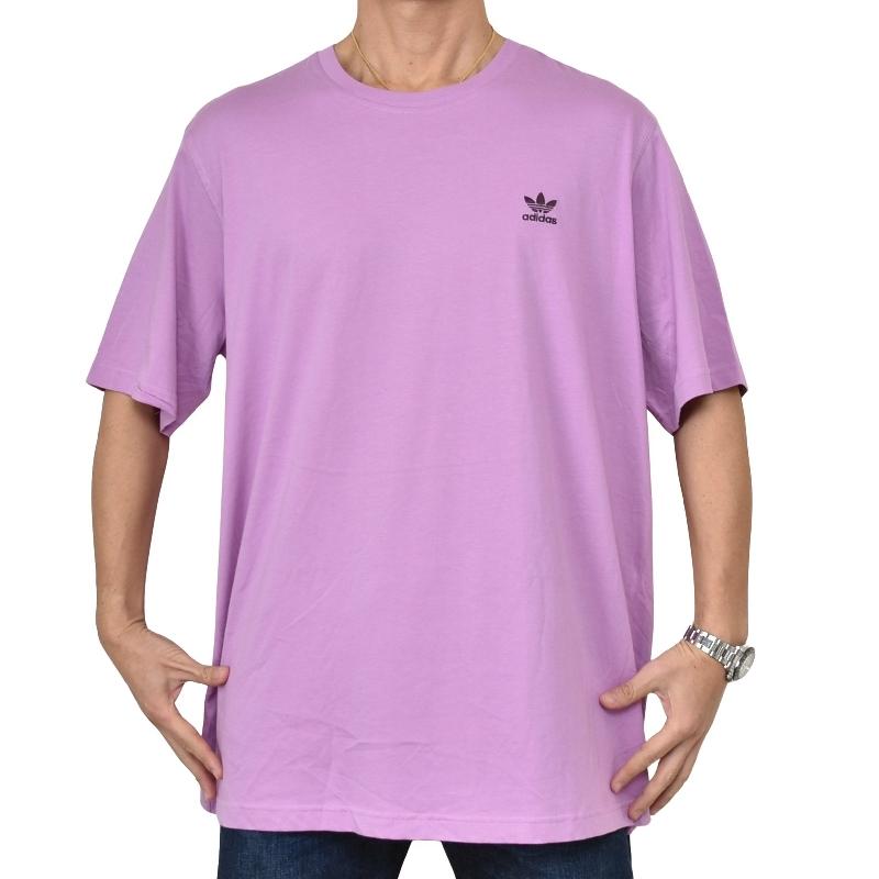 大きいサイズ メンズ adidas アディダス originals オリジナルス クルーネック 半袖Ｔシャツ ワンポイント刺繍 Trefoil Essentials T-Shirt XL XXL 4XO 6XO | adidas | 01