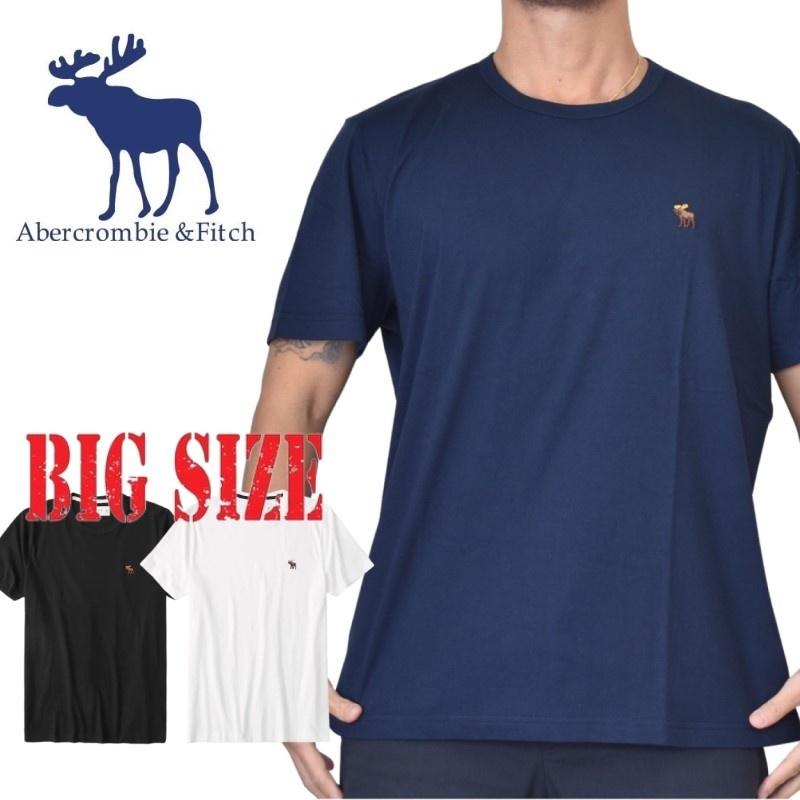 大きいサイズ メンズ アバクロ Abercrombie Fitch 半袖 アイコン クルーネック Tシャツ ワンポイント Xxl M便 1 1 Af 013 T Deff 大きいサイズメンズ専門店 通販 Yahoo ショッピング