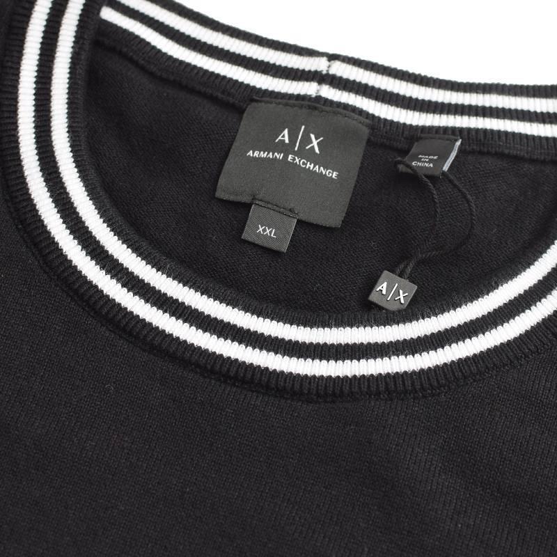新品 未使用 A/X アルマーニエクスチェンジ ニットジャケットXL大きいサイズ ARMANI EXCHANGE SALE 大きいサイズ メンズ アルマーニエクスチェンジ