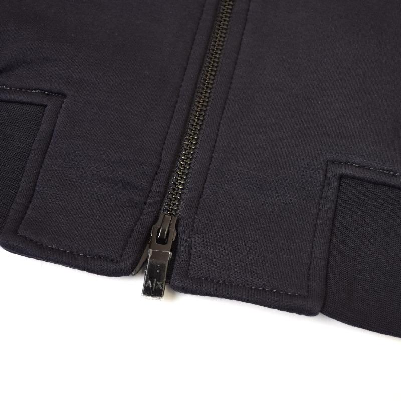 大きいサイズメンズ アルマーニエクスチェンジ A/X ARMANI EXCHANGE フルジップ スウェットジャケット ダークネイビー アウター トラックジャケット XXL | ARMANI EXCHANGE | 04
