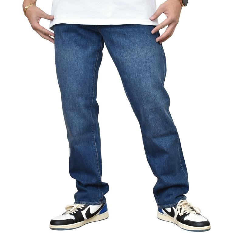 パンツ 【新品】アルマーニジーンズ ストレートデニム 40W106cm 濃紺