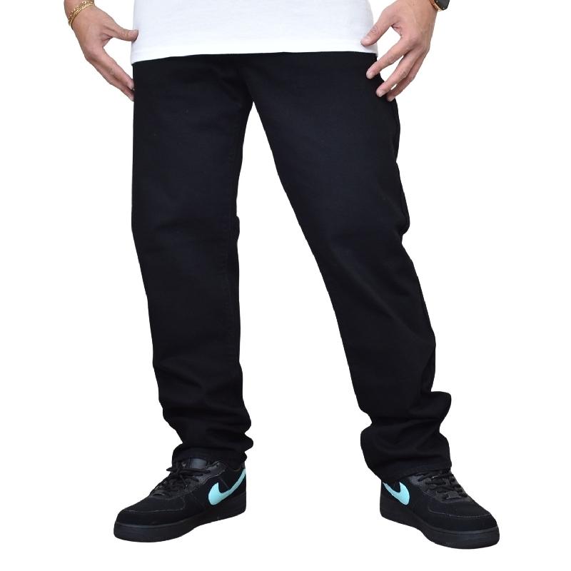 大きいサイズ メンズ アルマーニエクスチェンジ A/X ARMANI EXCHANGE ブラックデニムパンツ ジーンズ ジーパン ストレート ストレッチ 黒 ブラック 40インチ | ARMANI EXCHANGE | 01