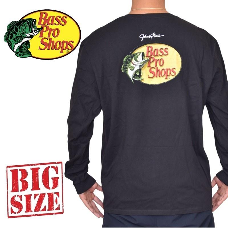 大きいサイズ メンズ BASS PRO SHOPS バスプロショップ 長袖Tシャツ