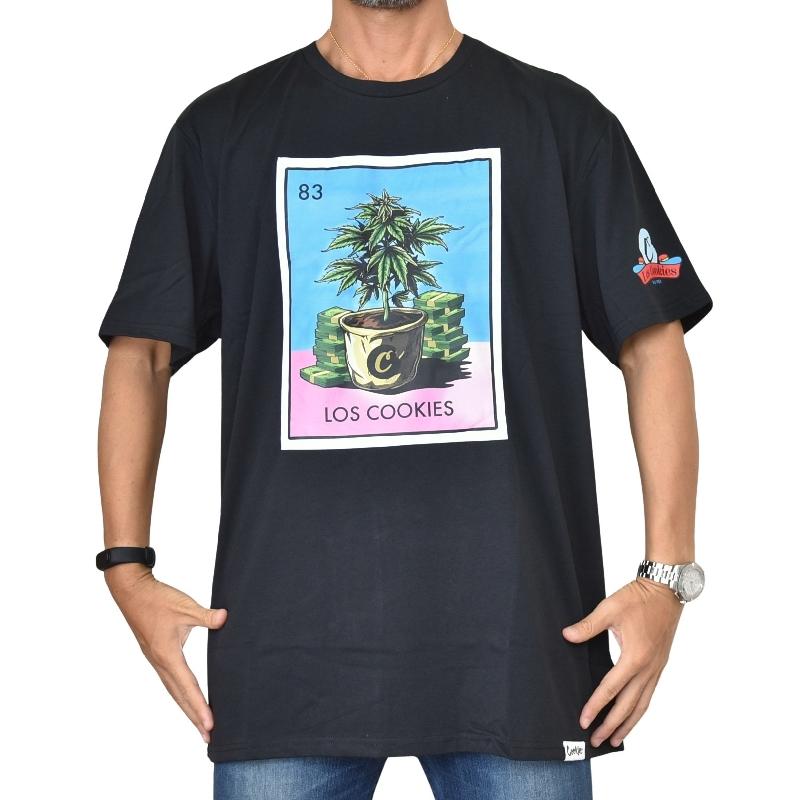 大きいサイズ メンズ Cookies Clothing クッキーズ・クロージング 半袖Ｔシャツ プリント LOTERIA SS TEE XXL |  | 01