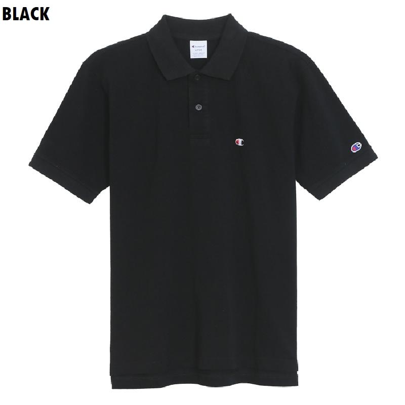 大きいサイズメンズ チャンピオン Champion 半袖ポロシャツ ワンポイント 鹿の子 ベーシック 3L 4L 5L [M便 1/1] | Champion | 05