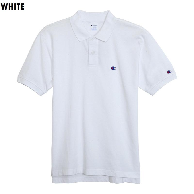 大きいサイズメンズ チャンピオン Champion 半袖ポロシャツ ワンポイント 鹿の子 ベーシック 3L 4L 5L [M便 1/1] | Champion | 06