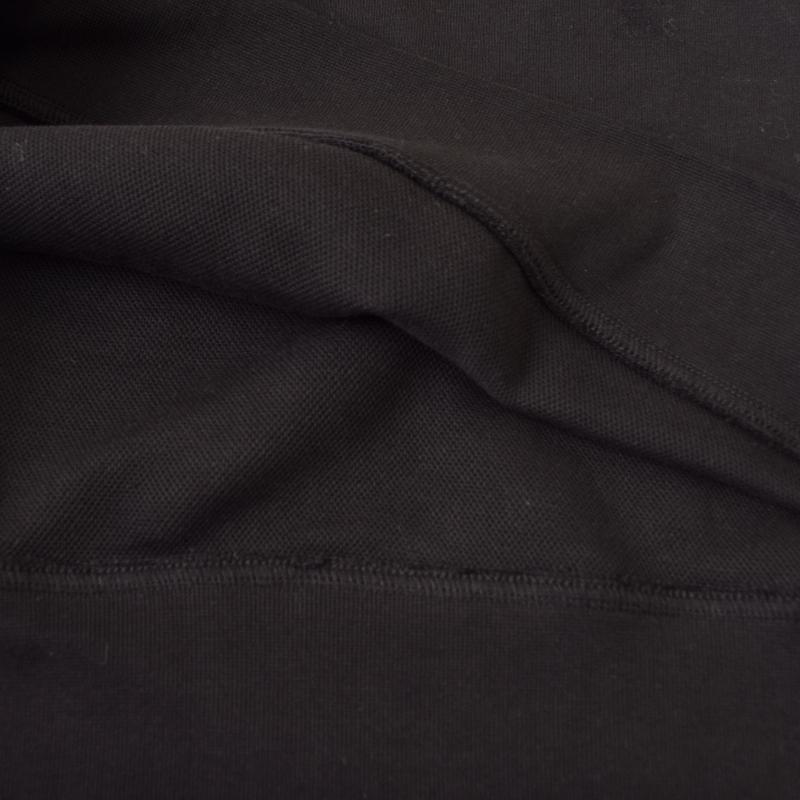 大きいサイズ メンズ CK カルバンクラインジーンズ Calvin Klein Jeans バックプリント アーチロゴ 切替 プルオーバー パーカー フーディー 黒 ブラック XXL | Calvin Klein | 04