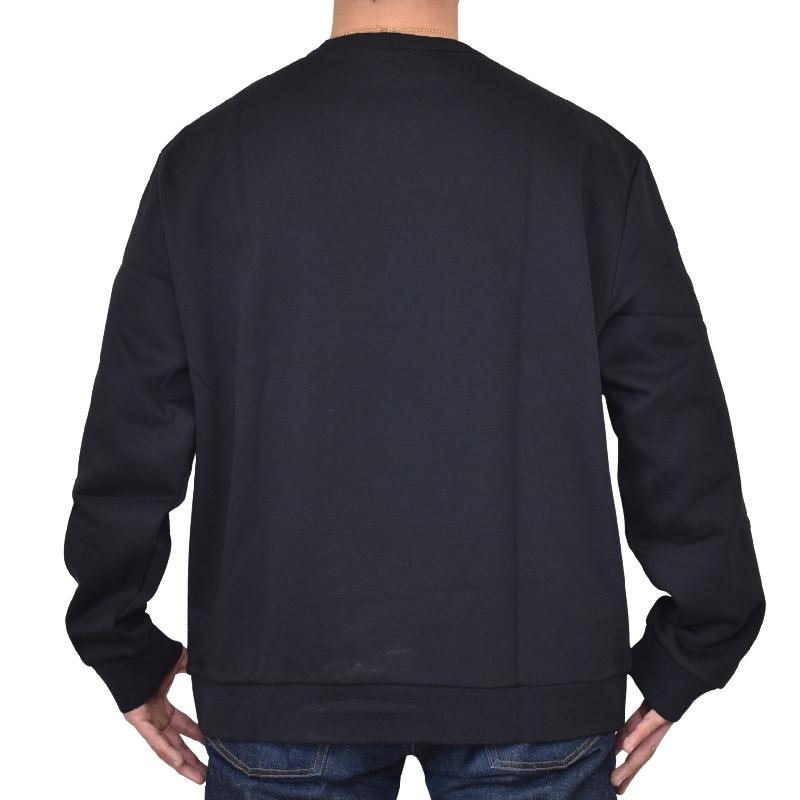 大きいサイズ メンズ CK カルバンクラインジーンズ Calvin Klein Jeans ベルベット cKロゴ 刺繍 裏起毛 クルーネック スウエットシャツ トレーナー XXL | Calvin Klein | 02