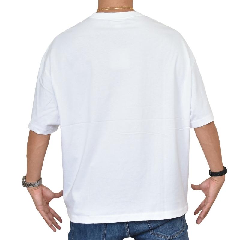 大きいサイズ メンズ CK Calvin Klein jeans カルバンクラインジーンズ ビッグシルエット クルーネック 半袖Ｔシャツ ワンポイント刺繍 XL XXL | Calvin Klein | 04