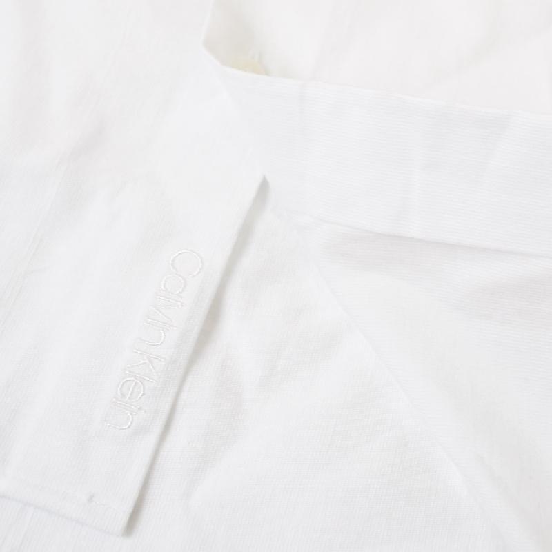 大きいサイズ メンズ CK Calvin Klein カルバンクライン オープン 半袖シャツ リラックスフィット ポプリン コットン Relaxed Poplin Short Sleeve Shirt XXL | Calvin Klein | 04