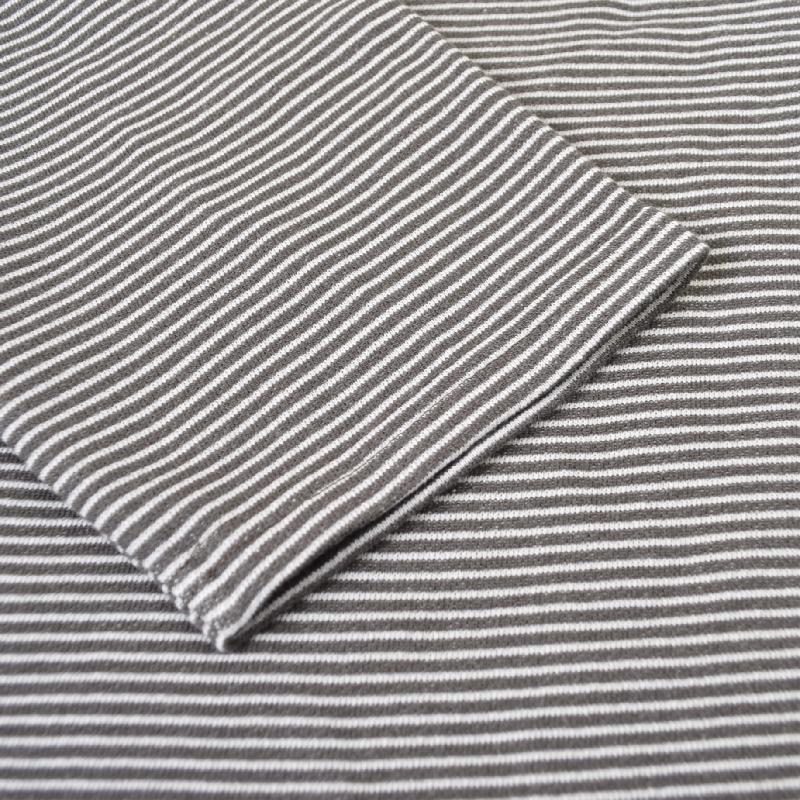 大きいサイズ メンズ CK Calvin Klein カルバンクライン クルーネック カットソー マイクロボーダー 長袖 Tシャツ ロンT XXL | Calvin Klein | 07