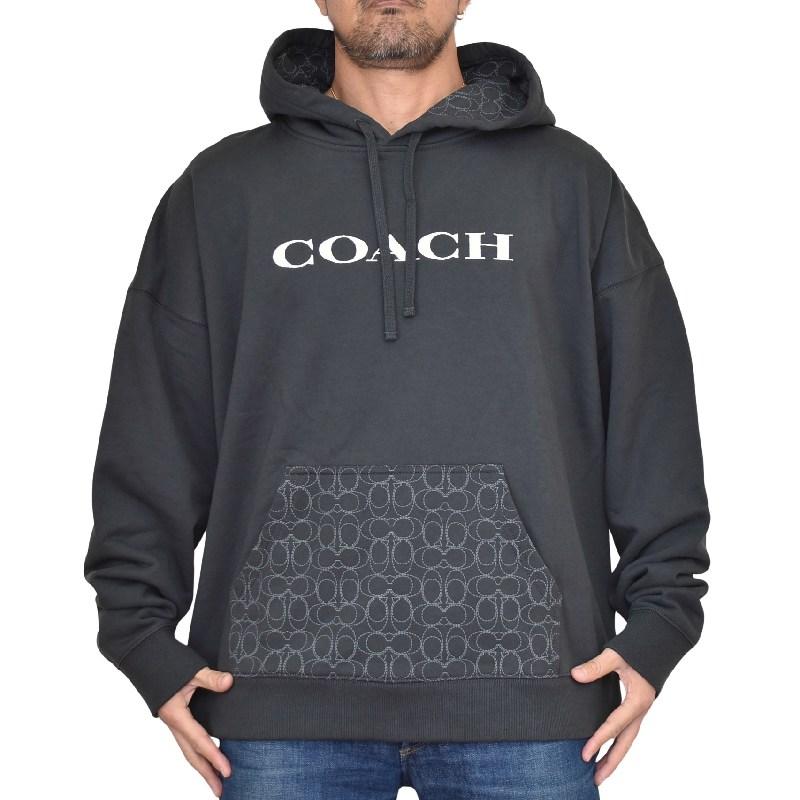 COACH 大きいサイズ メンズ コーチ フーディー パーカー